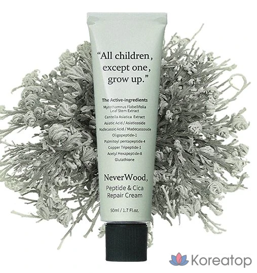 Восстанавливающий крем Beauty Recipe Neverwood Peptide &amp; Cica, 50 мл, 1 шт.