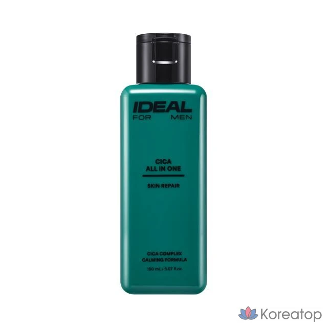 Флюид для лица Ideal For Men Cica All-in-One Fluid, 150 мл, 1 шт.