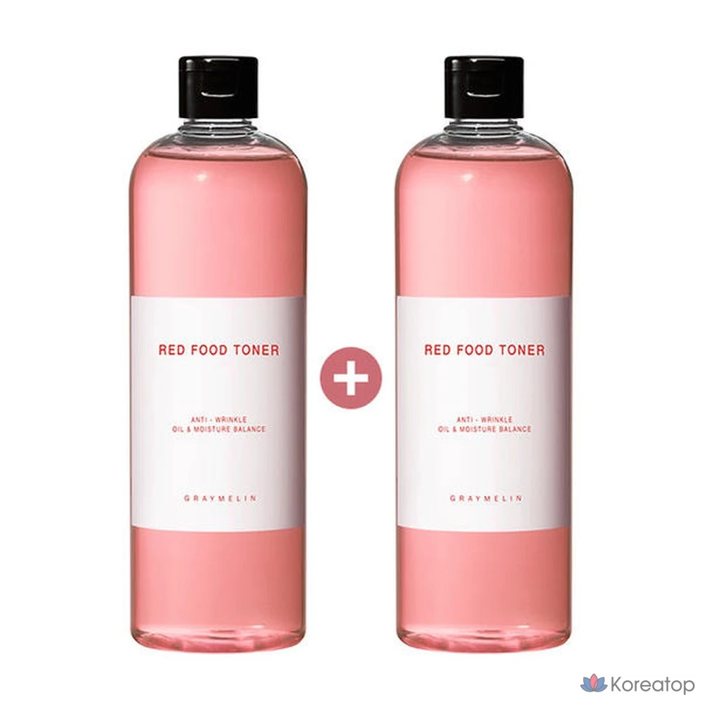 Красный пищевой коллагеновый тоник для повышения эластичности пор, 2 комплекта