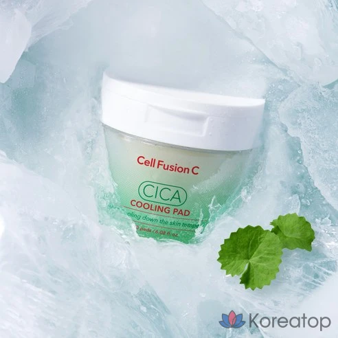 Охлаждающие пэды Cell Fusion C Post Alpha Cica 70 шт.