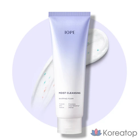 Увлажняющая очищающая пена для умывания IOPE