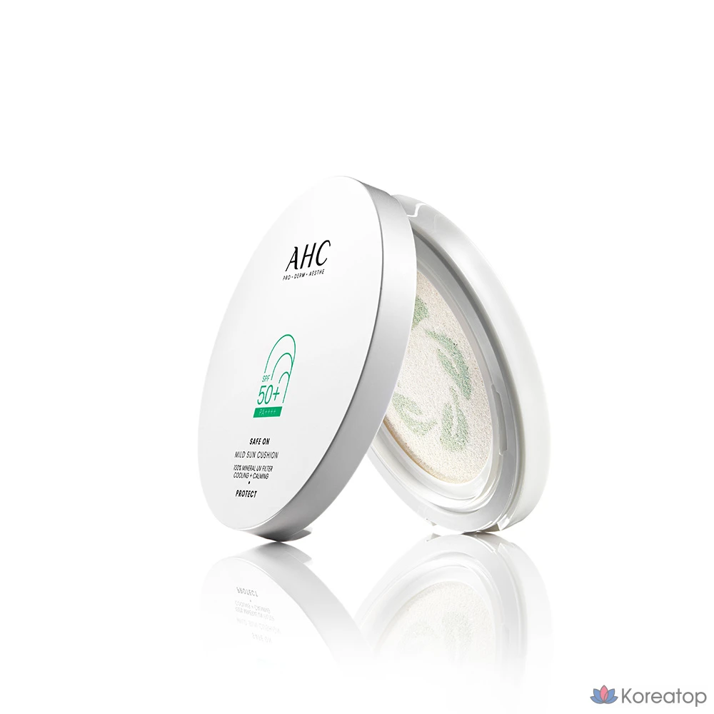 Солнцезащитный крем AHC SafeOn Mild Sun Cushion SPF50+ PA++++, 25 г, 1 шт.