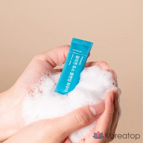 Очищающая пенка с энзимами Unizar Chaorum Collagen, фото 2