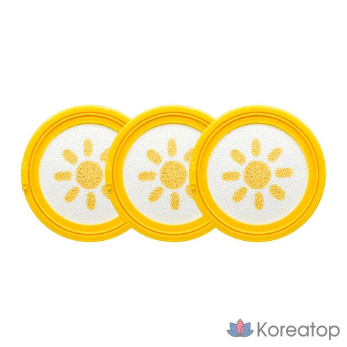 Кушон ELROEL Pang Pang Yellow Sun Cushion Plus Refill SPF50+PA++++, 15 г, 1 шт., фото 2