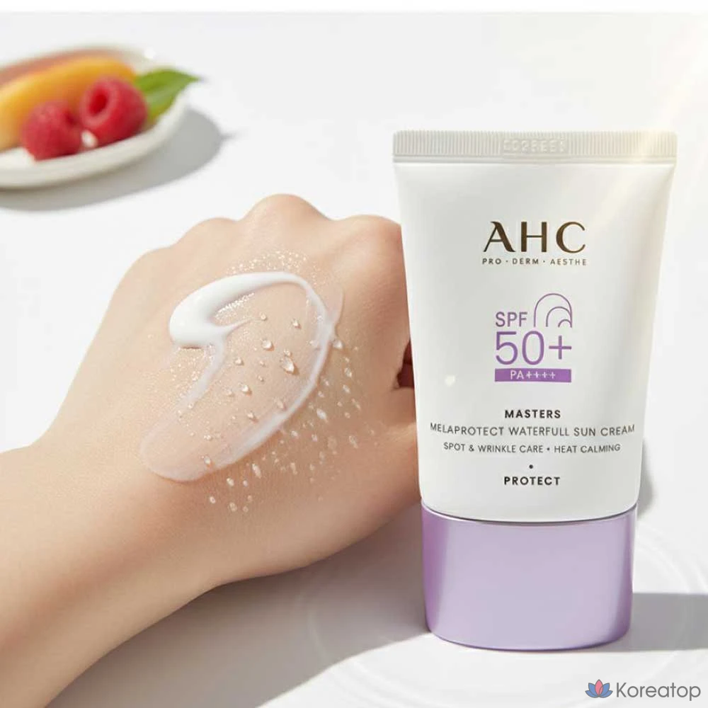 Солнцезащитный крем AHC Waterfull Sun Cream Masters Non-Stick Mela Protect 2025, 40 мл, 1 шт.