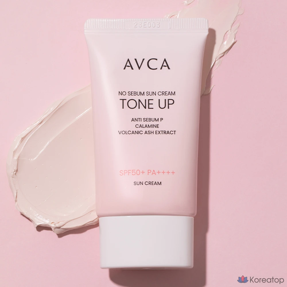 Минеральный солнцезащитный крем AVCA Tone-Up No-Sebum SPF50+ PA++++, 35 мл, 1 шт.