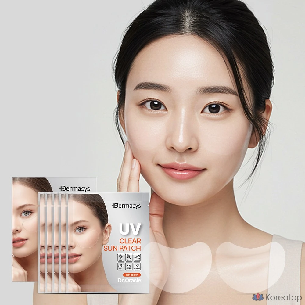 Солнцезащитные патчи Dr.Oracle Dermasys UV, прозрачные, 5 комплектов