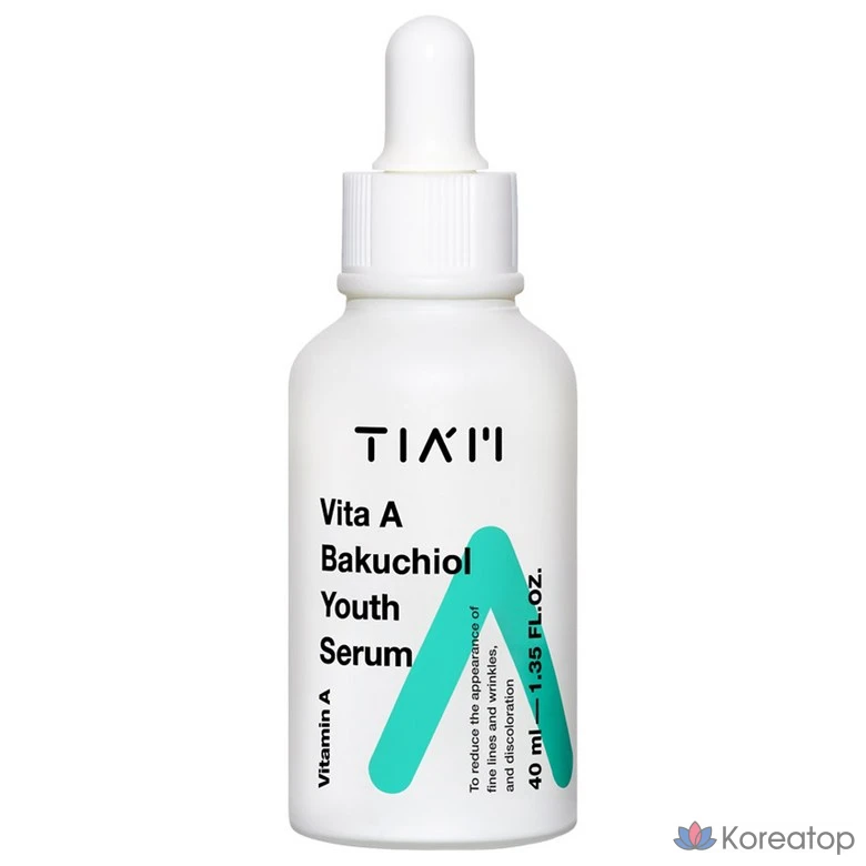 TIAM Сыворотка молодости Бакучиол с витамином А, 40 мл, 1 шт.