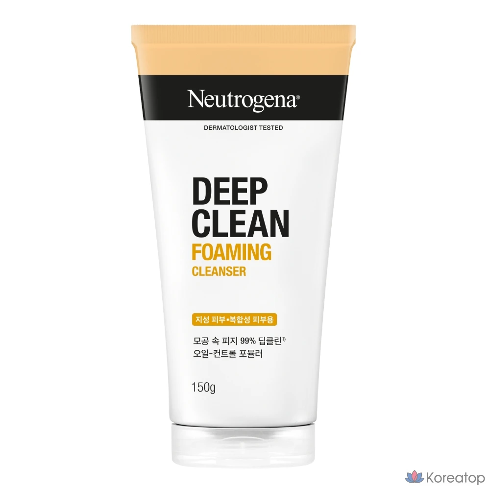 Пенка для умывания Neutrogena Deep Clean, 150 г, 1 шт.