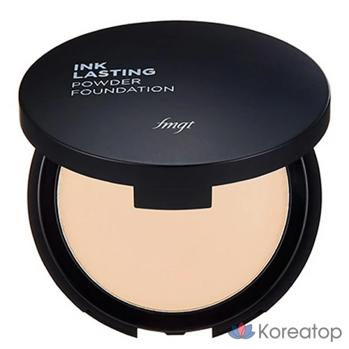 Пудра-фундация The Face Shop Ink Lasting Powder Foundation, оттенок V201, 9 г, 1 шт.