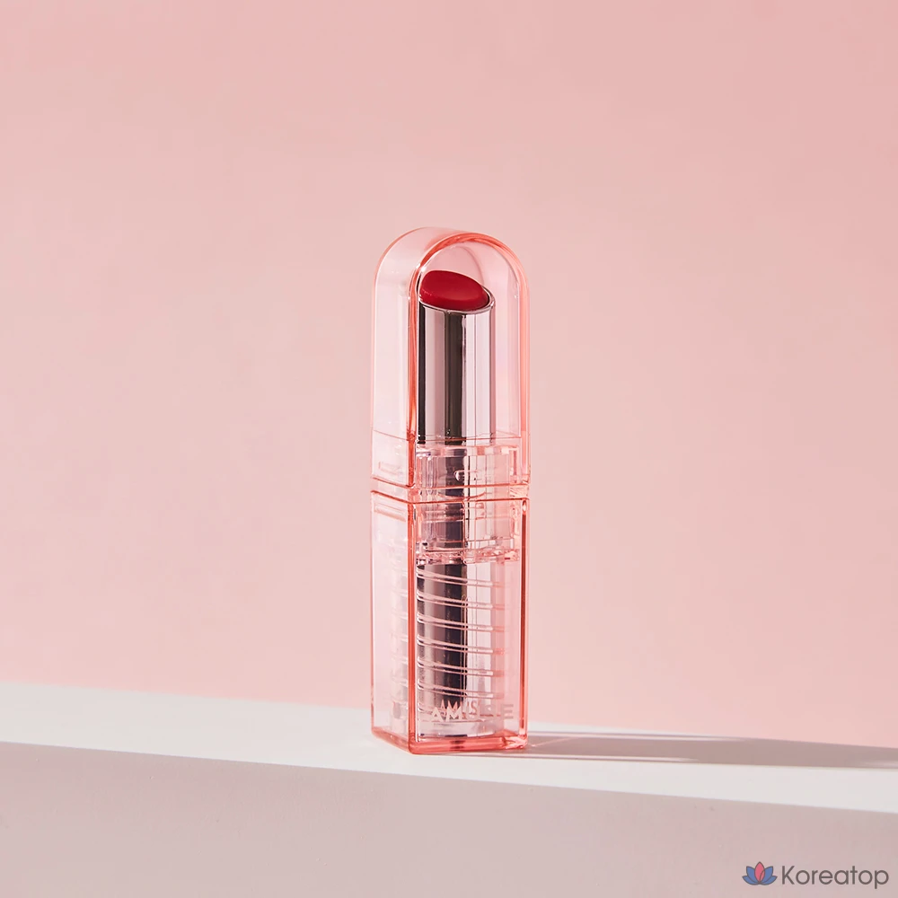 Бальзам для губ AMUSE Dew Lip Balm, оттенок 01 Ruby Balm, 3.2 г, 1 шт., фото 2
