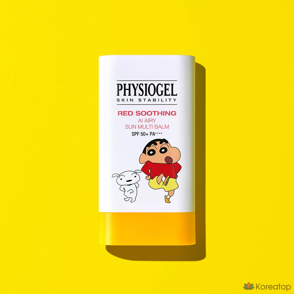 Physiogel Jjanggu Red Soothing AI Airy Sun Multi Balm SPF50+ PA++++, 17 г, 1 шт.