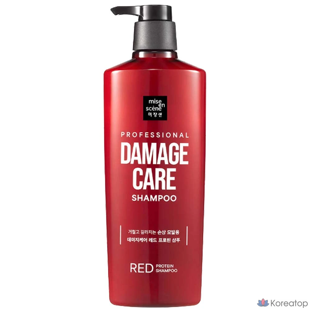 Мизансцена Damage Care Rose Protein (шампунь + ополаскиватель) 680мл, 1 шт., фото 2