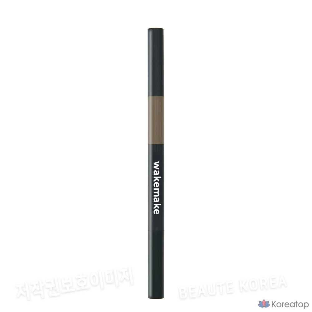 Пудра для бровей WAKEMAKE Powder Jet Dual Brow, оттенок 08 Ash Brown, 1 шт.