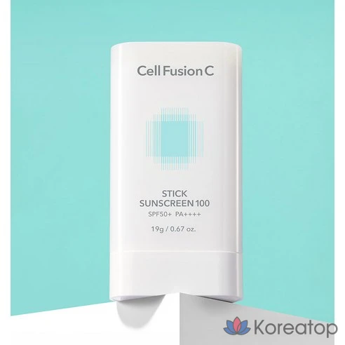 Солнцезащитный стик для лица Cell Fusion C Stick Sunscreen 100 SPF 50+/PA++++, 19 г