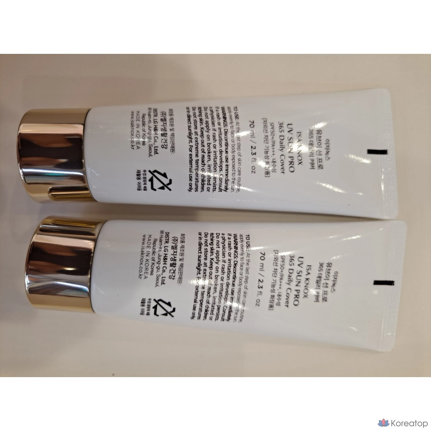 Солнцезащитный крем Isa Knox UV Sun Pro 365 Daily Duo Set (1+1), 140 мл, 2 шт., фото 2