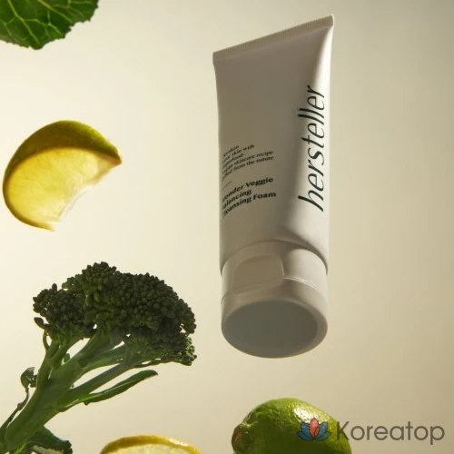 Очищающая пенка Hersteller Wonder Veggie Balancing Cleansing Foam, 120 мл, 1 шт.