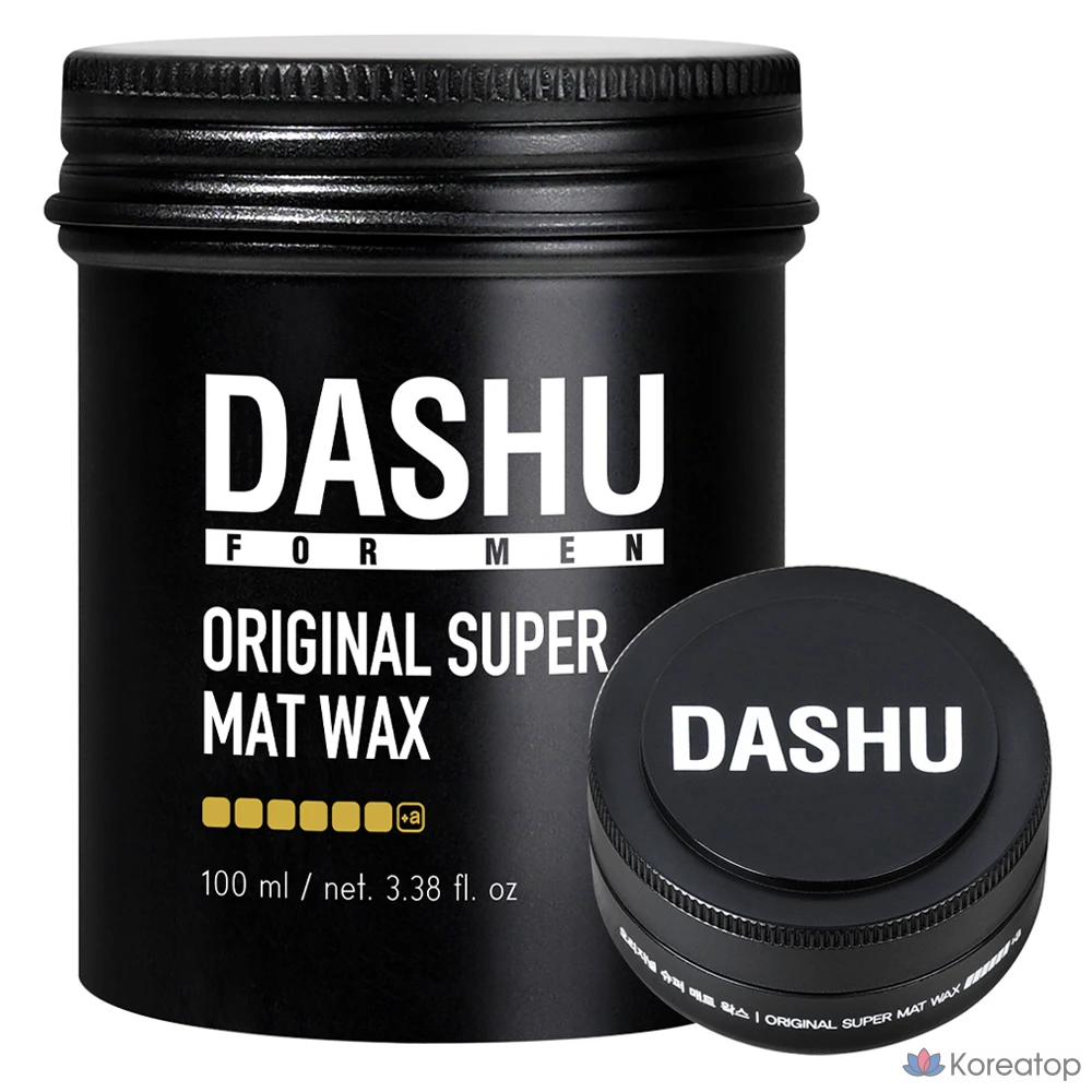 Dashu For Men Original Matte Hair Wax 100ml + 15ml, 115ml, 1 set