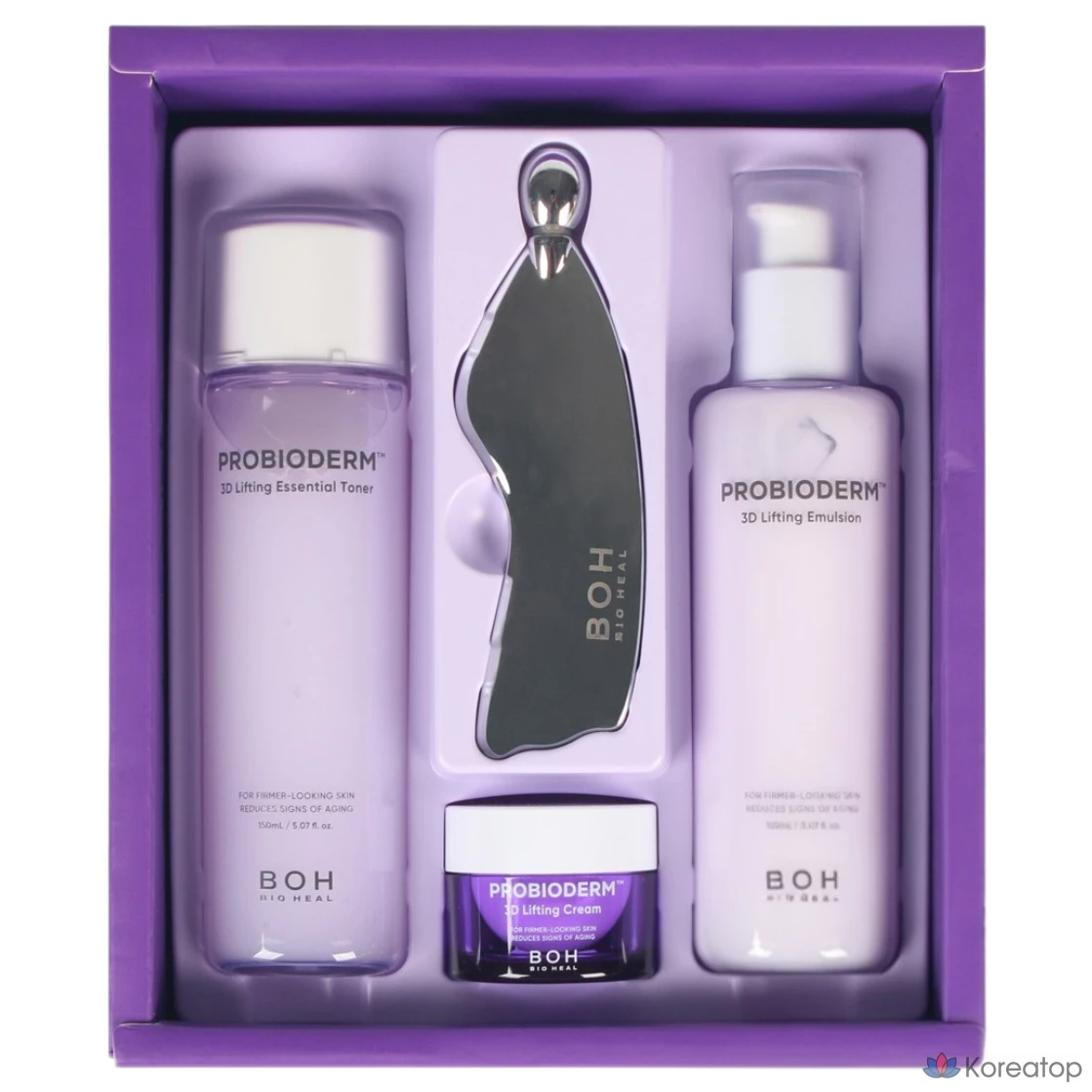 Набор для ухода за кожей Biohealbo Probioderm 3D Lifting Skincare Set, 1 комплект