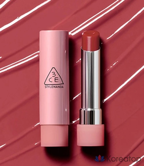 Бальзам для губ 3CE Glazy Lip Glow, оттенок Rose Glaze, 1 шт., фото 2