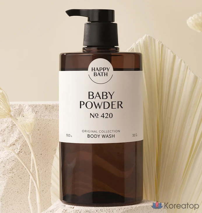 Гель для душа Happy Bath Original Collection с ароматом детской присыпки, 910 г, 1 шт.