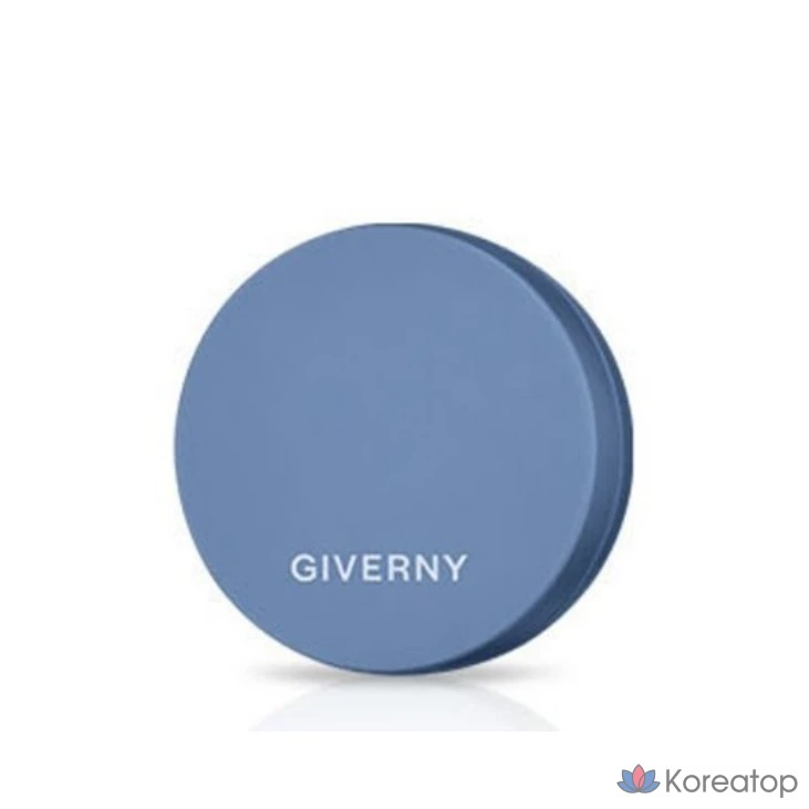 Тональный крем Giverny Close Cover Foundation Mini Portable 64 мм, синий, 1 шт.