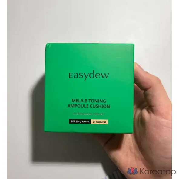 Кушон Easydew K-Ampoule Cushion, оттенок 21 Natural, 13 г + 13 г, 1 шт., фото 2