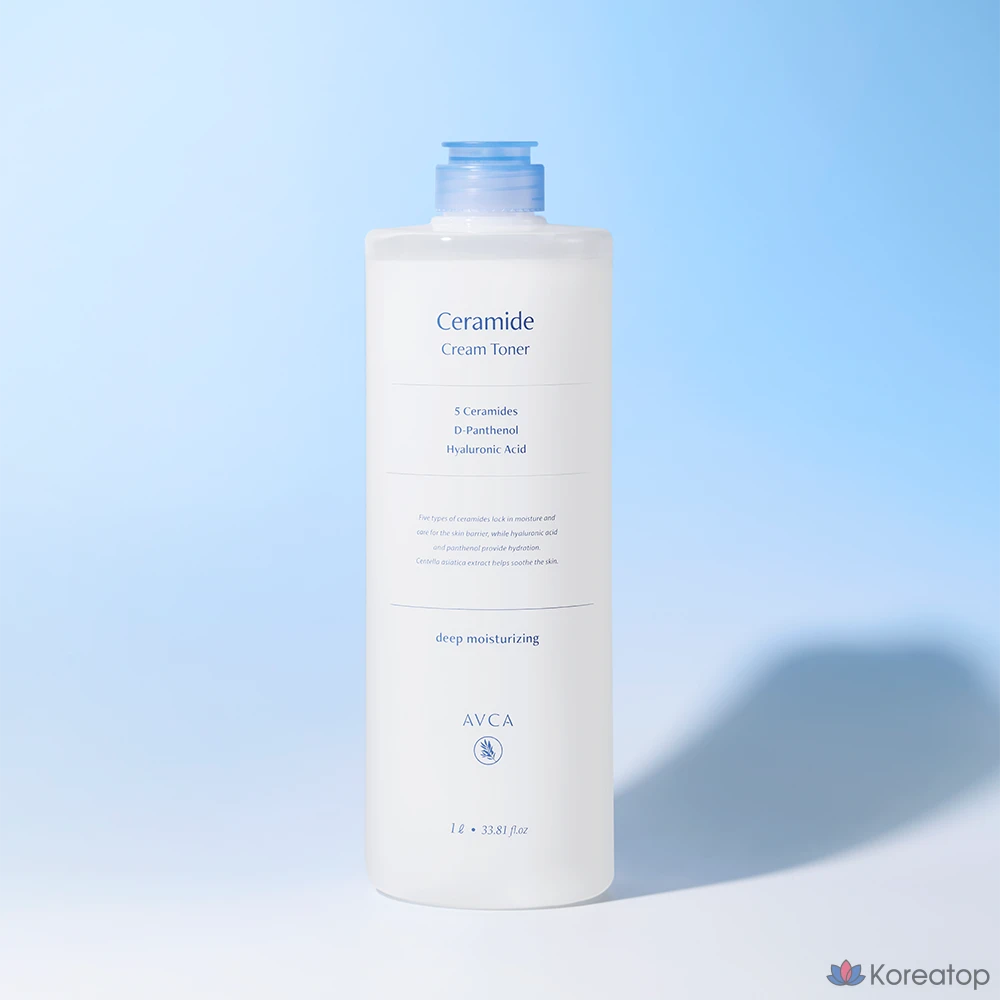 Увлажняющий крем-тоник AVCA с керамидами, 1 шт., 1 л