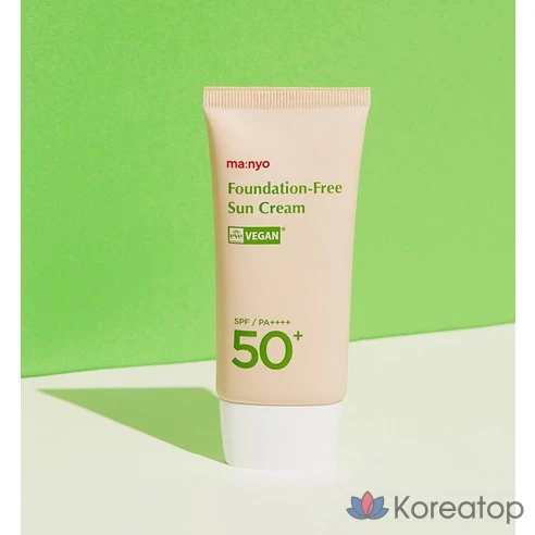 Солнцезащитный крем с тонирующим эффектом ma:nyo SPF50+ PA++++, 50 мл