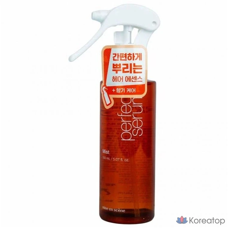 Спрей-кондиционер несмываемый Mise en Scene Perfect Mist, 150 мл, 1 шт.