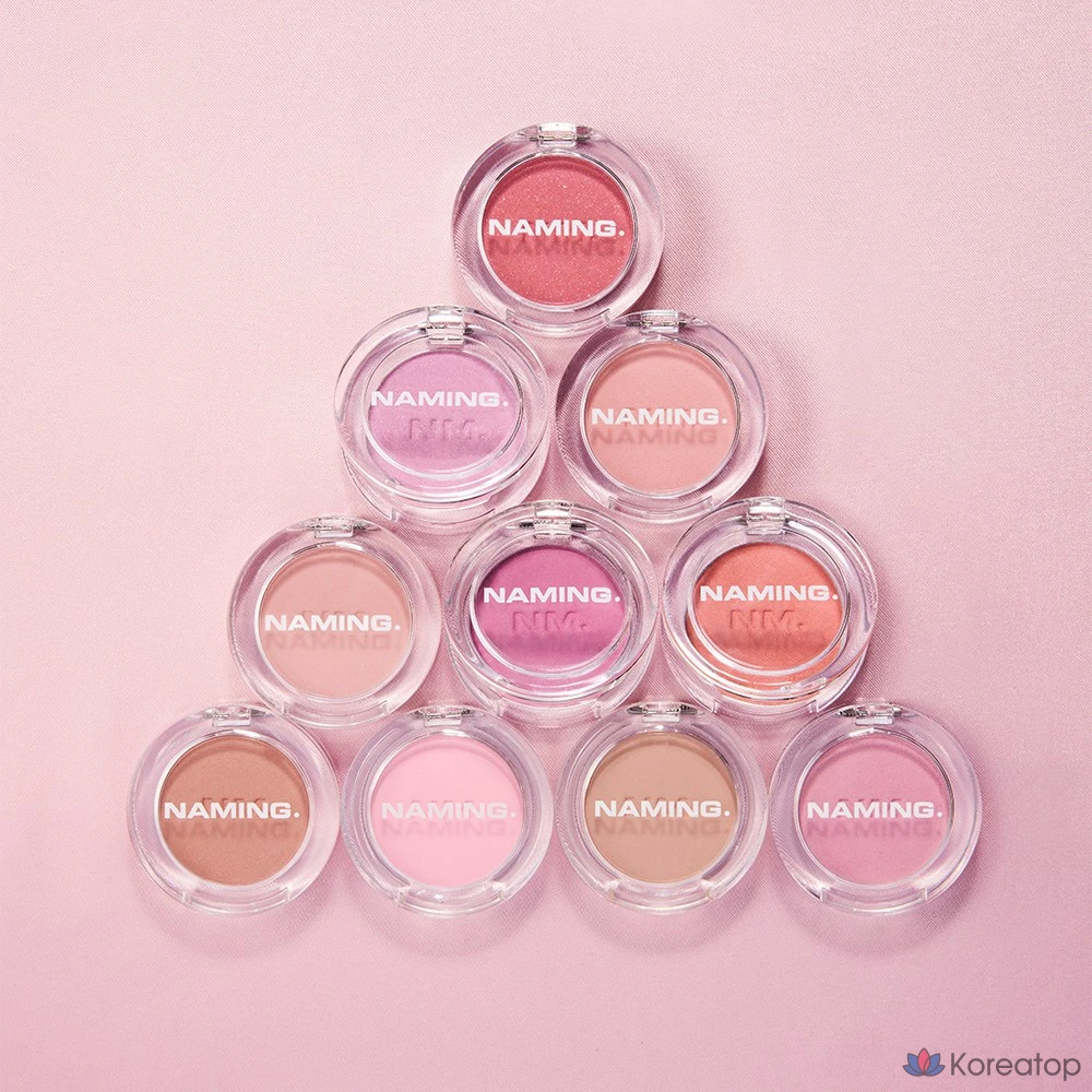 Румяна NAMING Fluffy Powder Blush, оттенок POVE, 1 шт., фото 2
