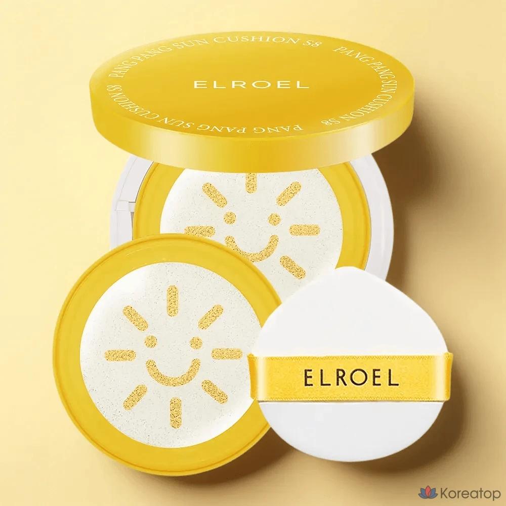 Кушон ELROEL Pang Pang Big Sun Cushion S8 Refill SPF50+ PA++++, 25 г, 1 шт.