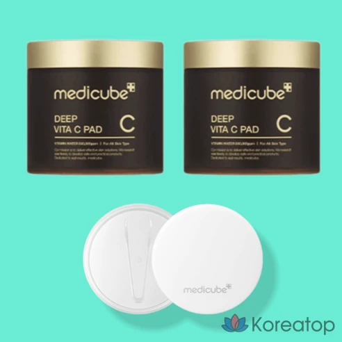 Ампульные подушечки от веснушек Medicube Deep Vita C 7-Day (2 шт.)