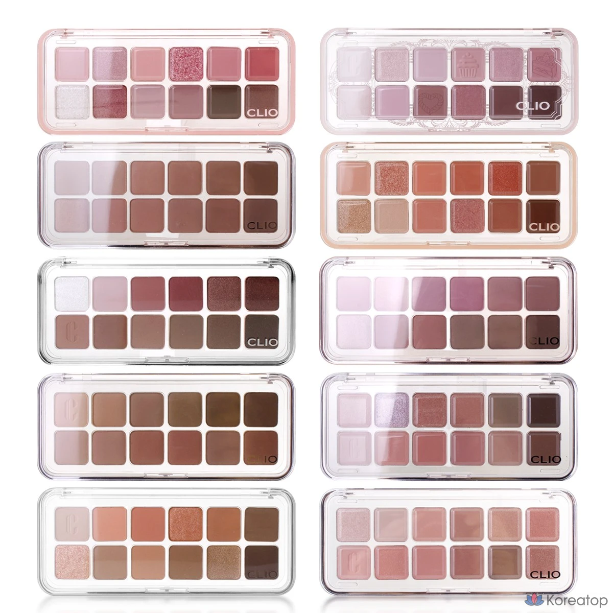 Тени для век Clio Pro Eye Palette Air Multi, оттенок 22 Sugar Afternoon, 1 шт.