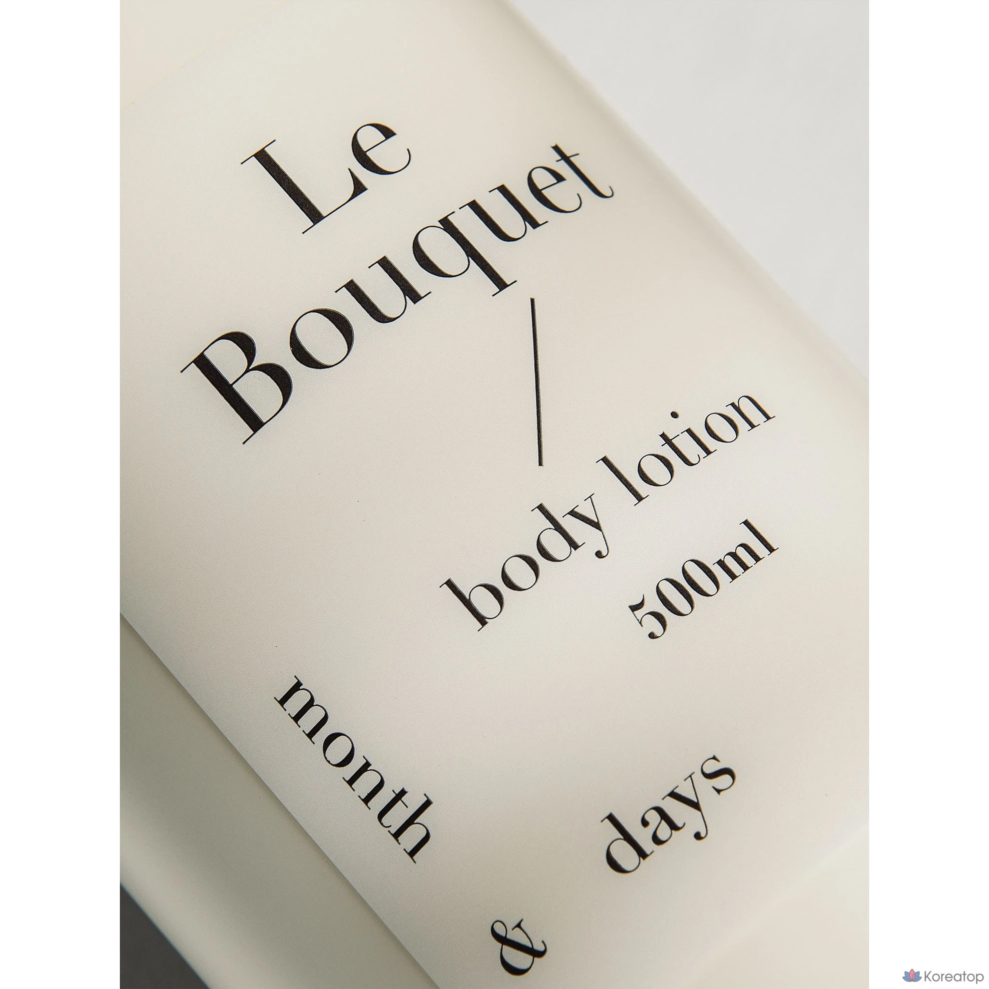 Лосьон для тела Months & Days Pleuvoir Le Bouquet с цветочным ароматом, 500 мл, 1 шт.