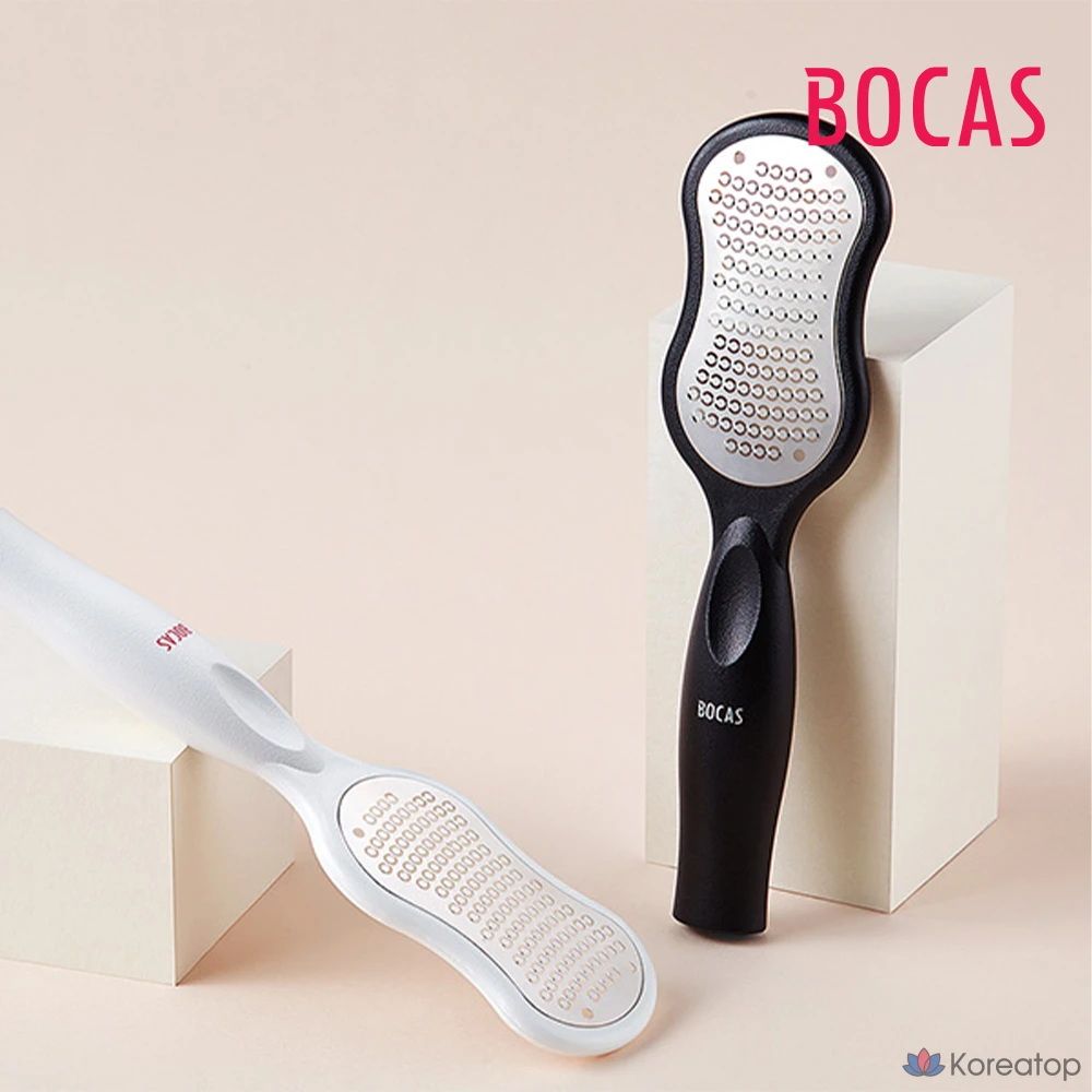 Средство для удаления мозолей на стопах BOCAS Foot Callus Remover Heel Callus Remover Foot File FC-1000, черное, 1 шт., 1 упаковка.