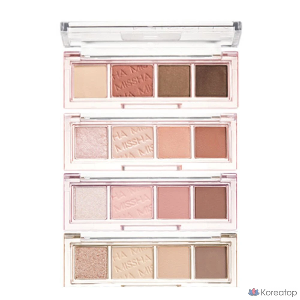 Палетка теней Missha Day Vibe Palette 3-piece Set, 1 шт.