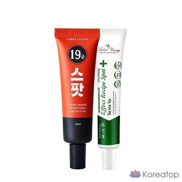 Shocking 19+ Label Young Spot + Shocking Effect Recipe Spot Tea Tree, 1 шт., 30 мл