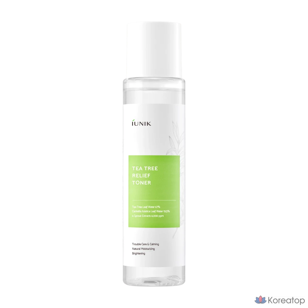 Тоник для лица iUNIK с маслом чайного дерева, 200 мл, 1 шт.