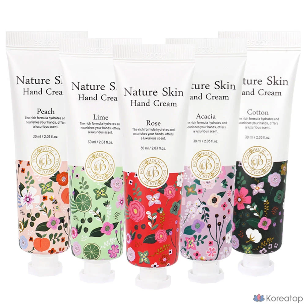 Крем для рук FoodaHolic Four Seasons Hand Cream Flower Scent, 30 мл, 1 шт.