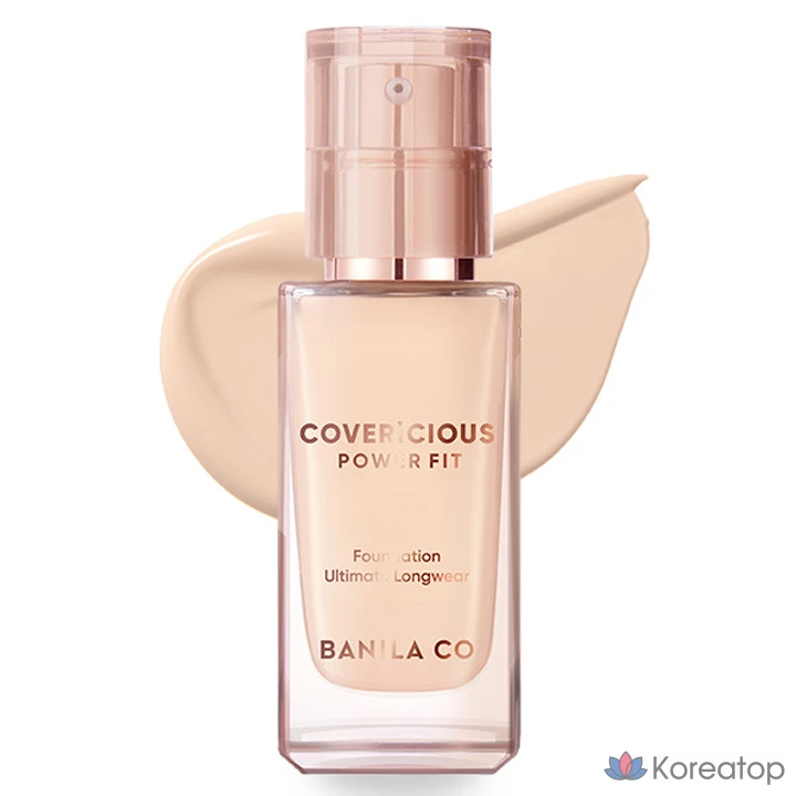Тональный крем BANILA CO Covericious Power Fit Foundation, оттенок 21 Rosé, 30 мл, 1 шт.