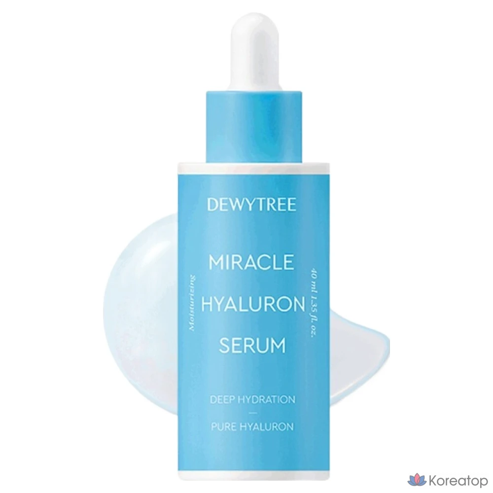 Сыворотка Dewytree Miracle Hyaluron Serum, 40 мл, 1 шт.