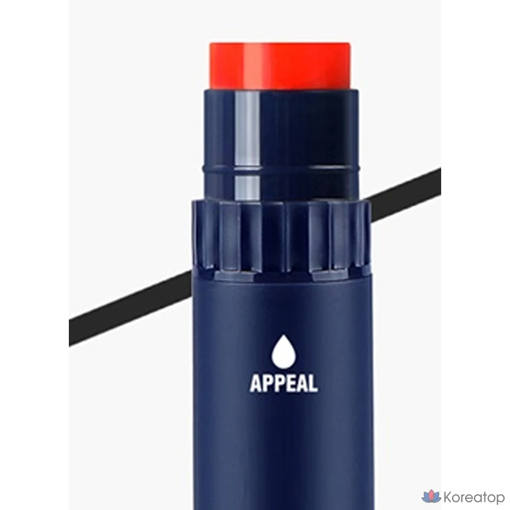 Бальзам для губ DASHU Men's Double Appeal, клубника + без запаха, 4,8 г, 1 шт.