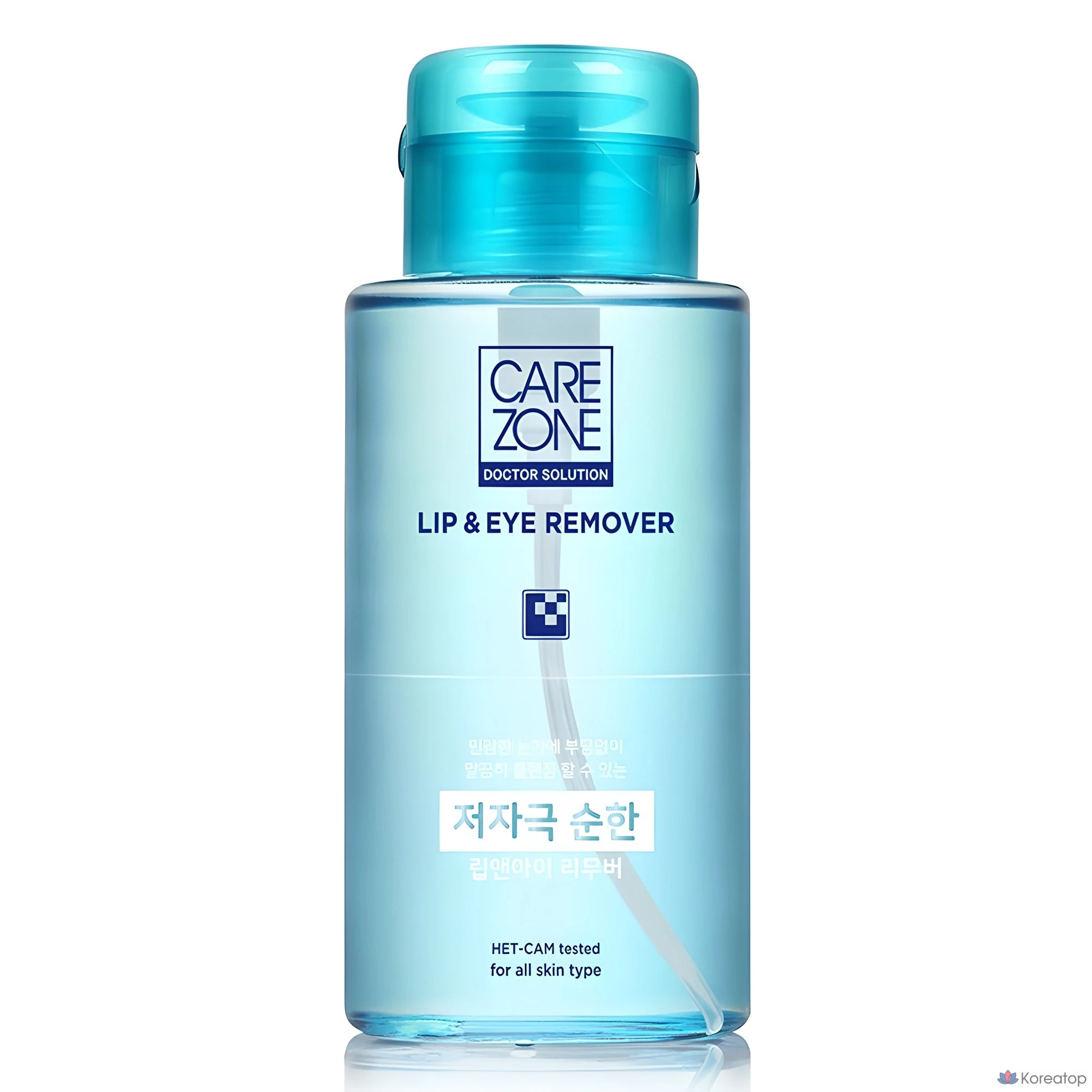 Средство для снятия макияжа с губ и глаз Carezone с низким уровнем раздражения, 300 мл, 1 шт.