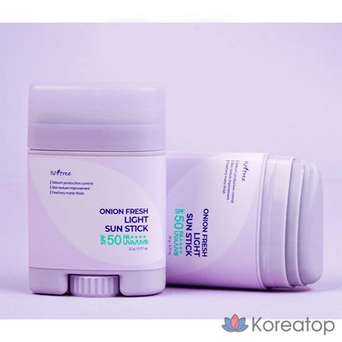 Солнцезащитный стик Isntree Onion Fresh Light SPF50+ PA++++