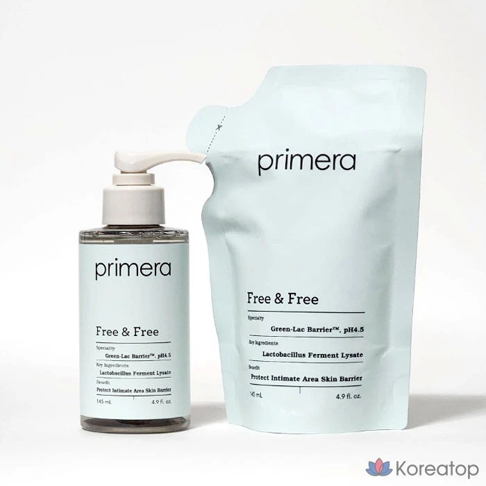 Гель для интимной гигиены PRIMERA Furi &amp; Furi, 145 мл + сменный блок 145 мл, 1 шт.