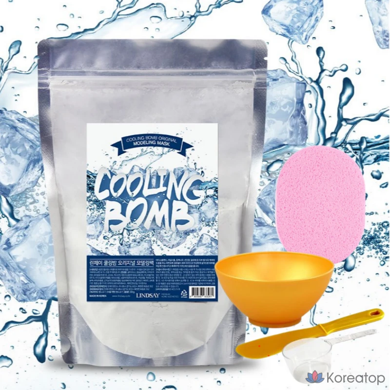 Охлаждающий бальзам Lindsay Original Modeling Pack 330 г + набор инструментов из 4 предметов, 1 шт., 1 упаковка