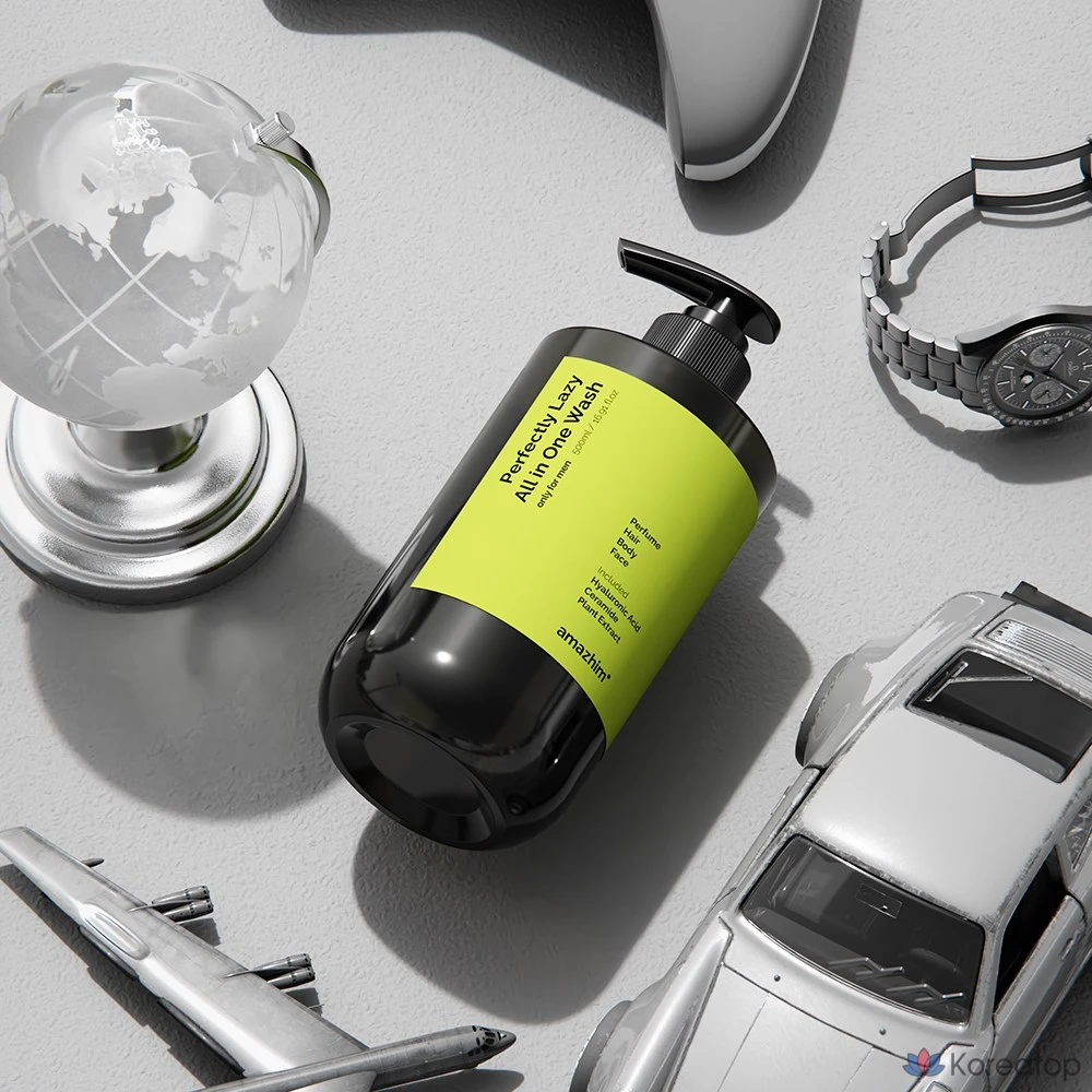 Amazhim Мужское универсальное средство для умывания Perfectly Lazy, 500 мл, 1 шт.