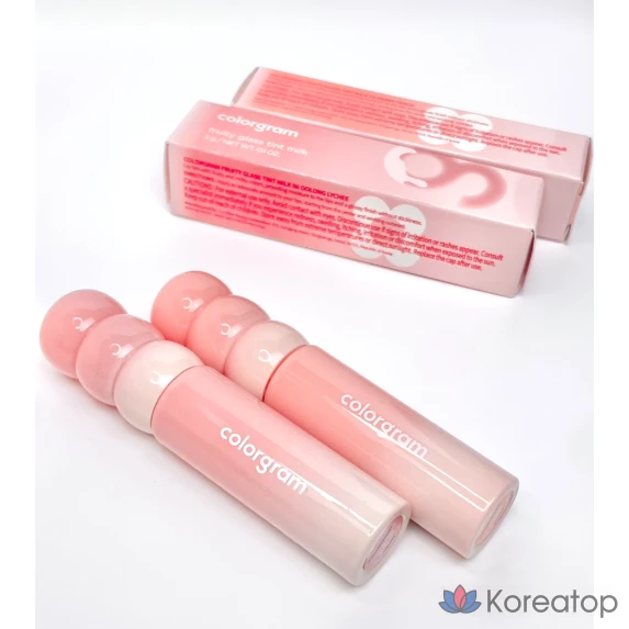 Colorgram Tanghulu Tangle Tint Milk '03_Happy Peach 06_Oolong Rich', Milk Collection, 06_Oolong Rich, 3 г, 1 шт.