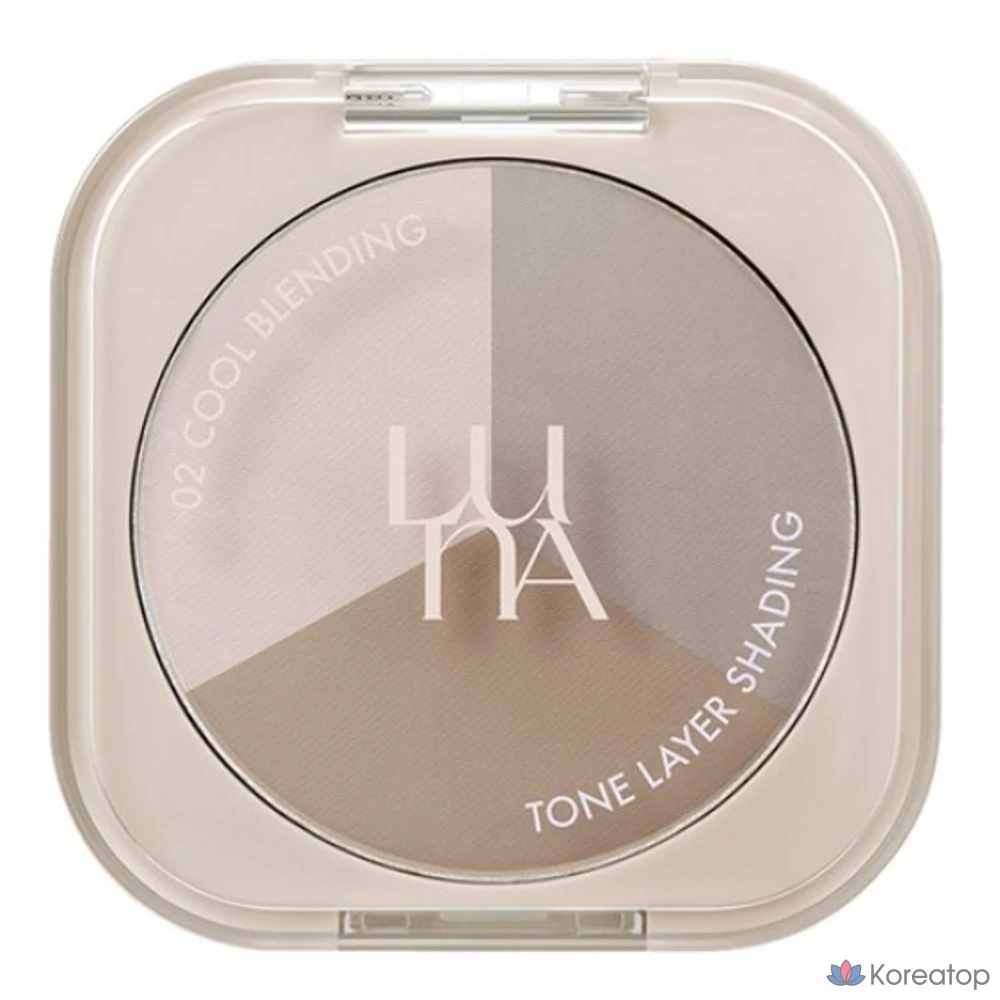 Luna Tone Layer Shading 9 г, 02 Холодный оттенок для растушевки, 1 шт.